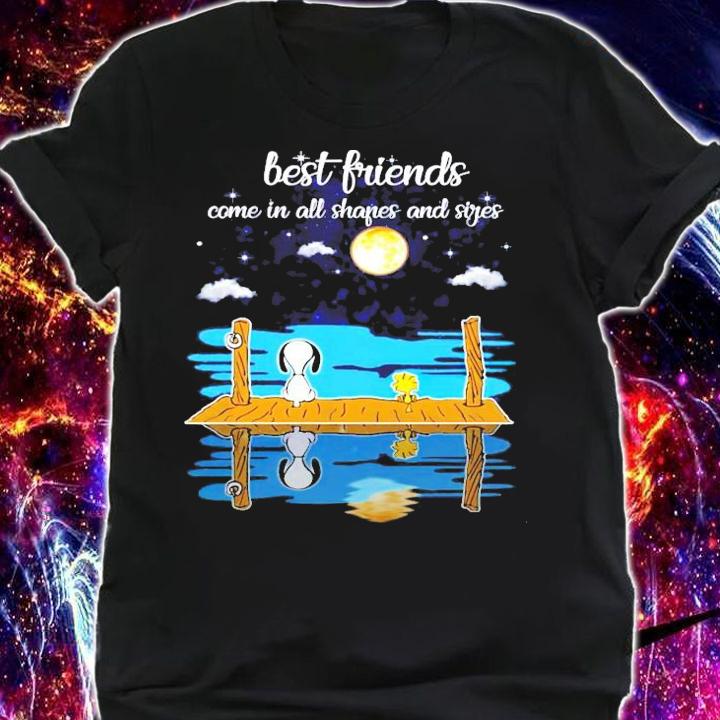 Snoopy and Woodstock best friends come in all shapes and sides shirt shirt