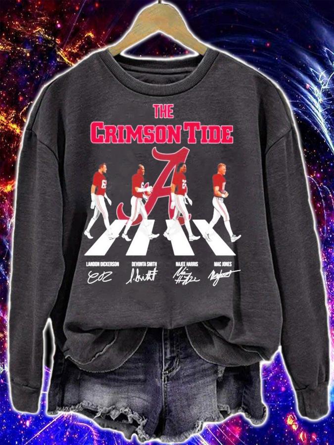 The Crimson Tide Abbey Road signatures shirt sweatshirt