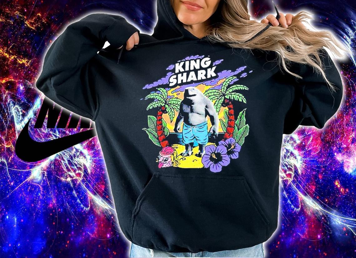 The Suicide Squad King Shark beach summer T-shirt hoodie
