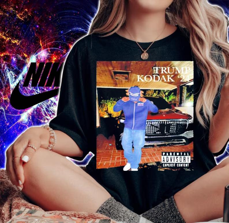 Trump Kodak '24 parental advisory shirt