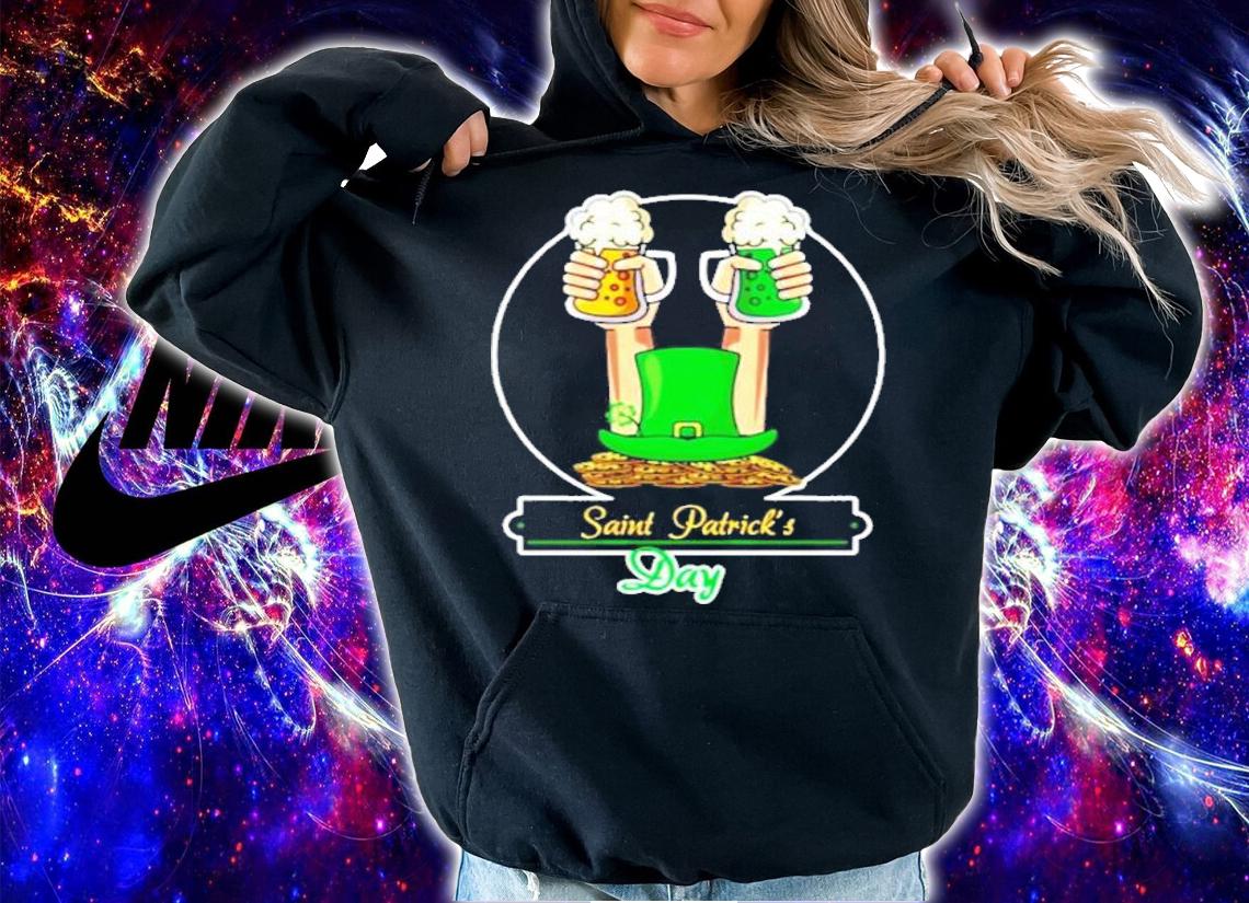 Saint Patrick's Day Lucky Daughter beer shirt hoodie
