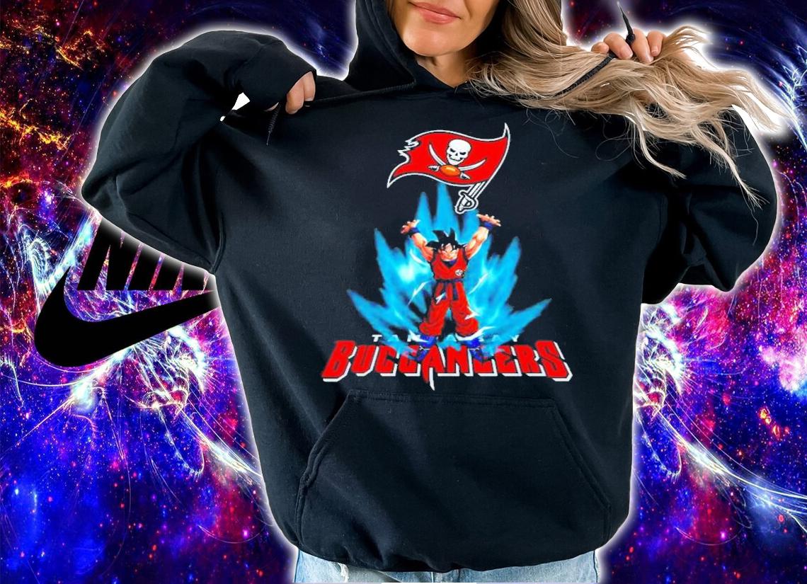 Son Goku shares your energy Tampa Bay Buccaneers shirt hoodie