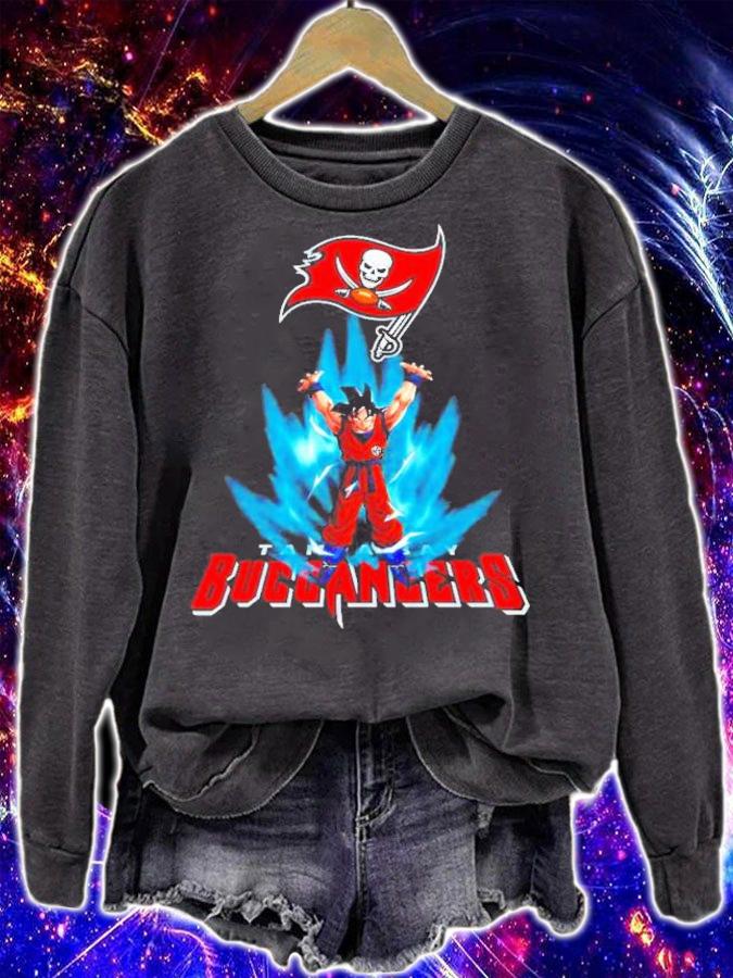 Son Goku shares your energy Tampa Bay Buccaneers shirt sweatshirt