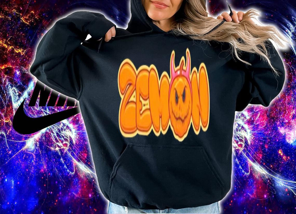 Zenon pumpkin shirt