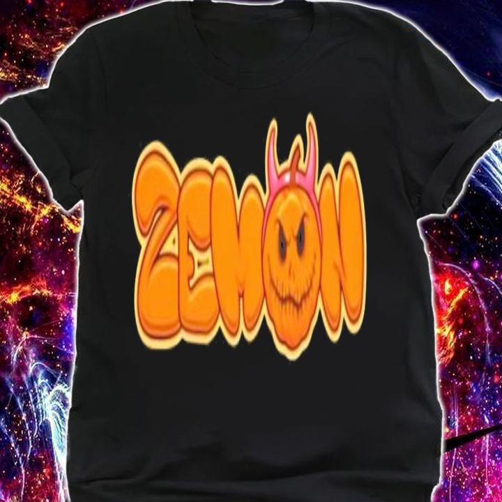 Zenon pumpkin shirt