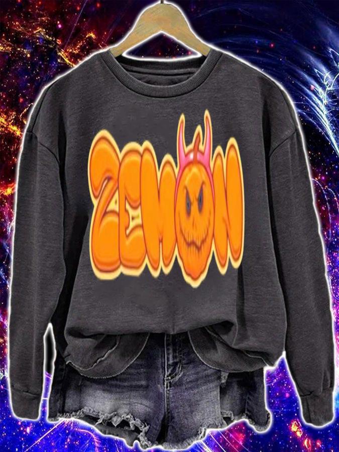 Zenon pumpkin shirt