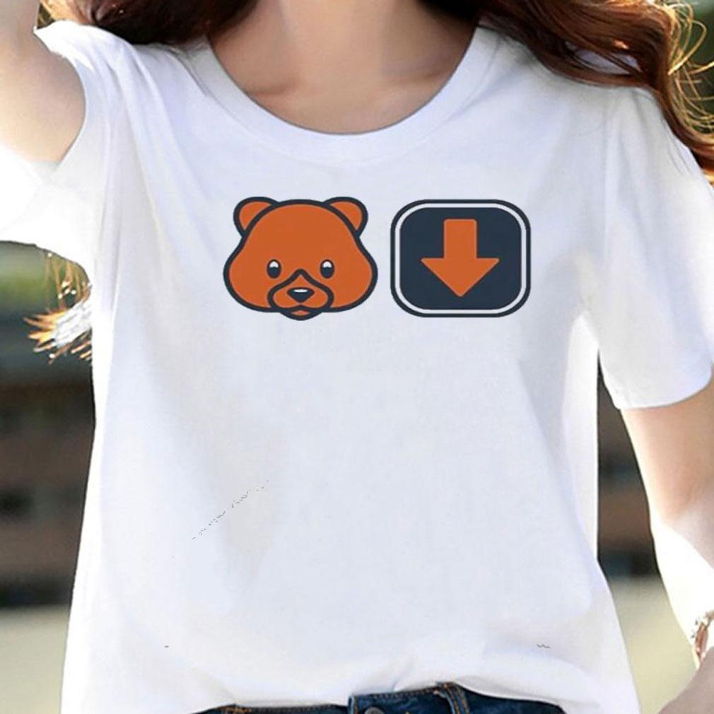 Chicago Bear down shirt woman shirt
