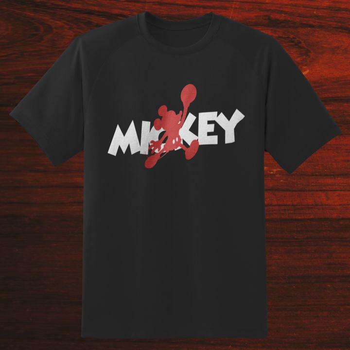 Premium Mickey Mouse Air Jordan Jumpman Michael Jordan Basketball Classic T-Shirt