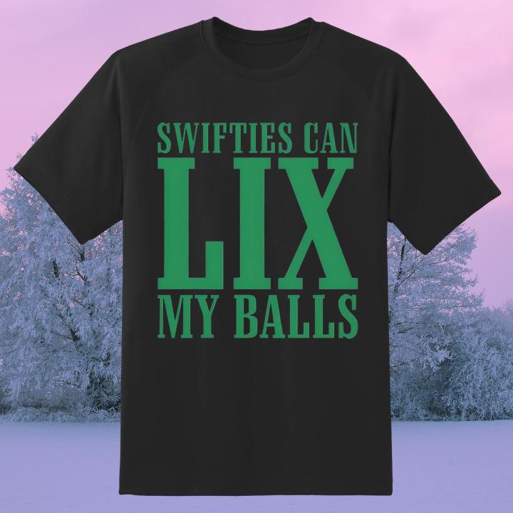 C. J. Gardner-Johnson Swifties Can Lix My Balls Philadelphia Eagles Shirt