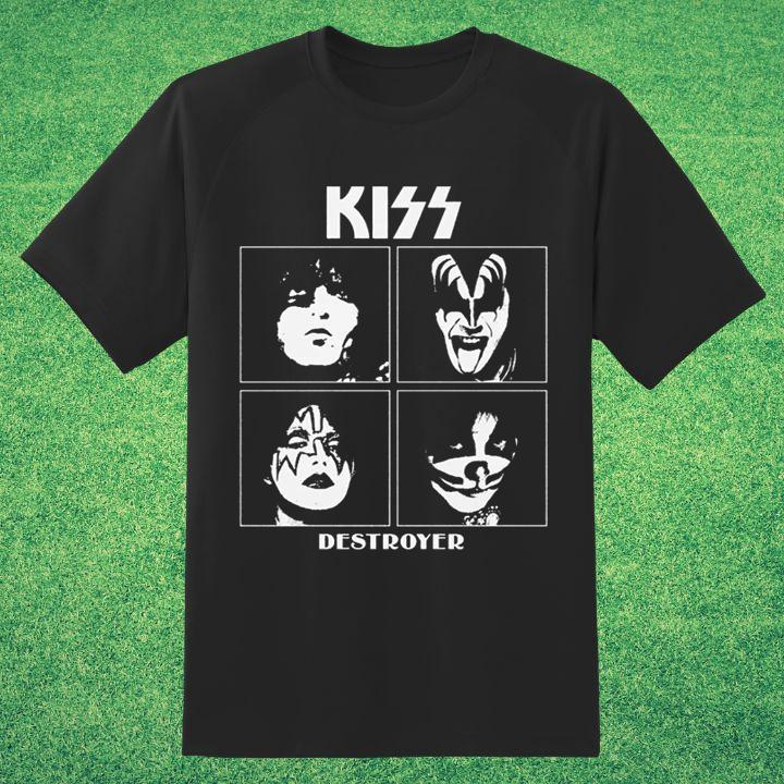 Destroyer Kiss Rock Band Heavy Metal Shirt