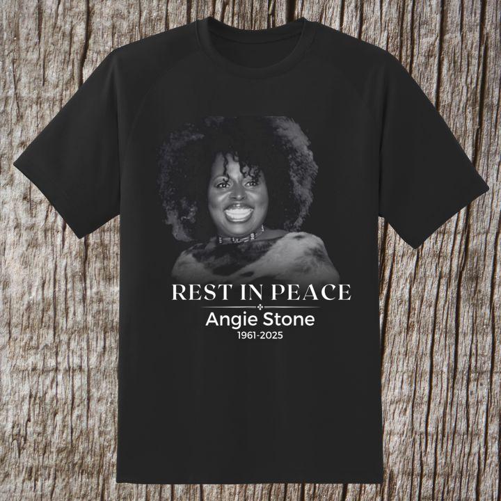 Rest In Peace Queen Angie Stone 1961-2025 Tribute For R&B Singer T-Shirt