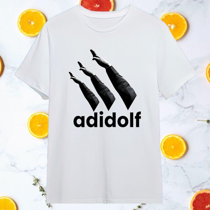 Adidolf Parody Adidas Logo T-Shirt