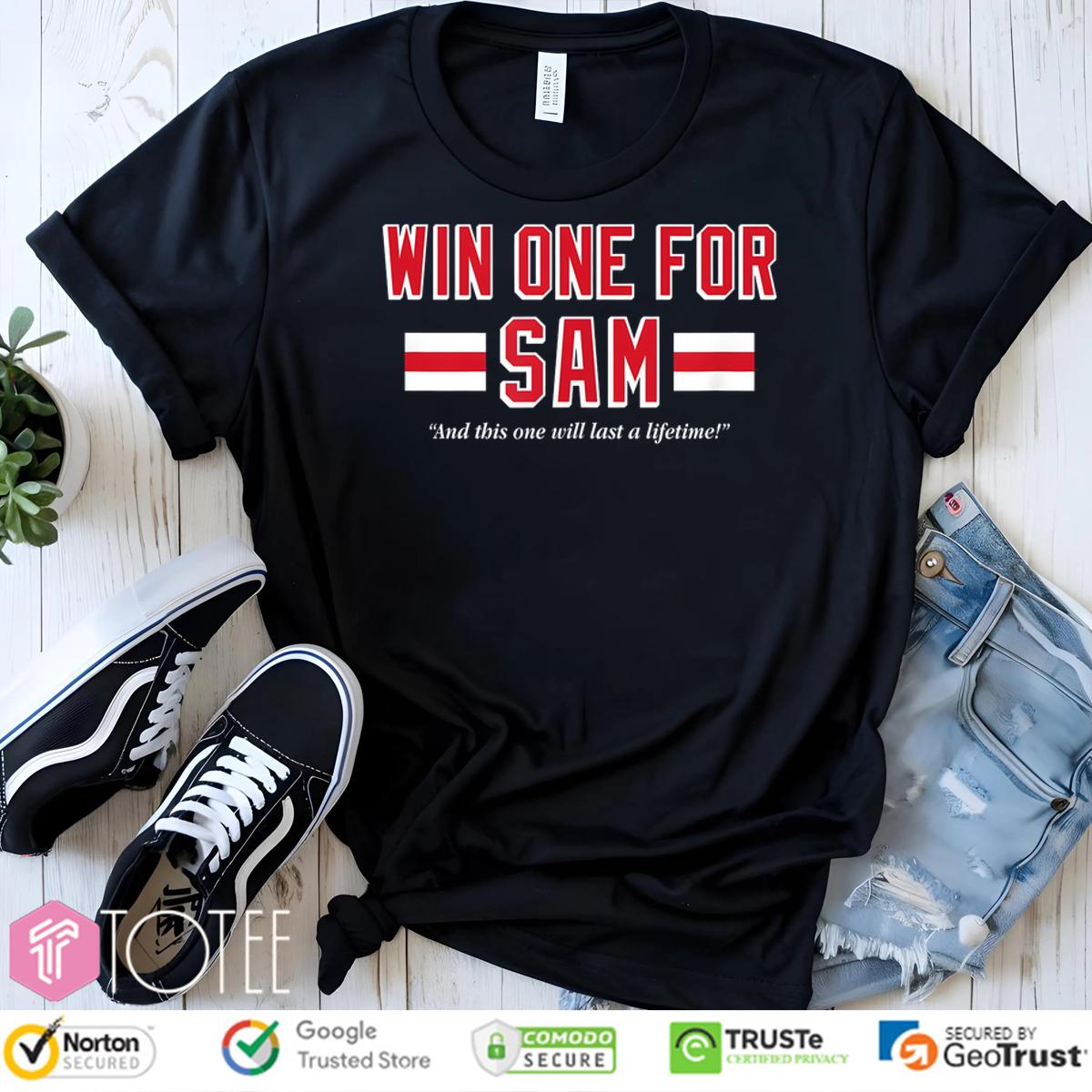 New York Hockey Win One For Sam And This One Will Last A Lifetime Shirt
