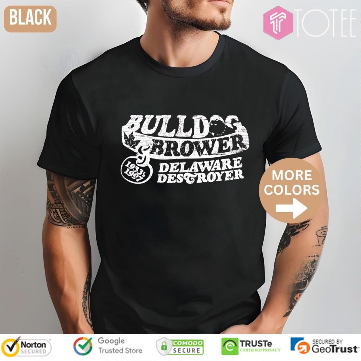 Bulldog Brower Delaware Destroyer T-shirt